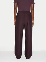Tailored Drawstring Trouser | Purple