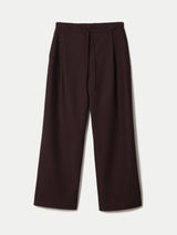 Tailored Drawstring Trouser | Purple