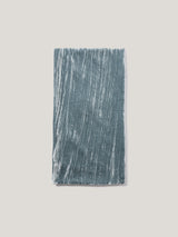 Velvet Plisse Scarf | Blue