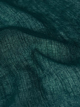 Pure Cashmere Gauze Scarf | Green