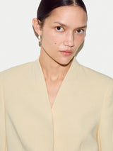 Corinne Tailored Blazer | Yellow