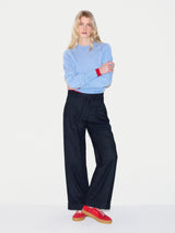 Merino Cocoon Jumper | Blue