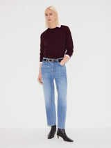 Merino Cocoon Jumper | Purple