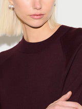 Merino Cocoon Jumper | Purple