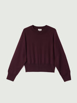 Merino Cocoon Jumper | Purple