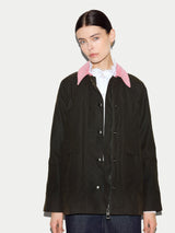 British Millerain Waxed Coat | Brown