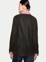 British Millerain Waxed Coat | Brown