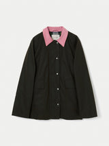 British Millerain Waxed Coat | Brown