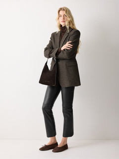 Leather Lea Trouser | Black