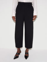 Ponte Barrel Leg Trouser | Black