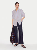 Cotton Stripe Shirt | Multi