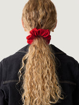 Satin Scrunchie | Red