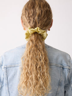Satin Scrunchie | Yellow