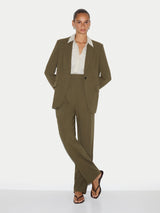 York Fluid Twill Blazer | Khaki