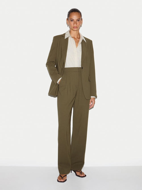 Chaplin Fluid Twill Trouser | Brown
