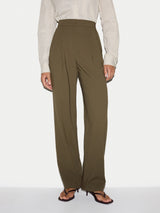 Chaplin Fluid Twill Trouser | Khaki