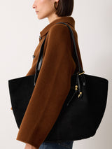 Leather Trinkets Bag Charm | Black