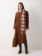 Suede Patch Pocket Jacket | Tan