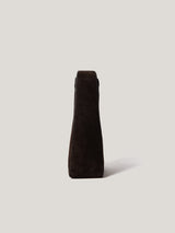 Mini Heckfield Suede Tote | Chocolate