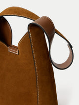 Mini Heckfield Suede Tote | Tan