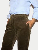 Mason Jumbo Cord Trouser | Green