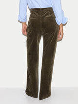 Mason Jumbo Cord Trouser | Green