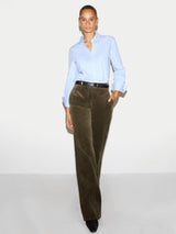 Mason Jumbo Cord Trouser | Green