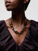 Irregular Stone Necklace | Multi