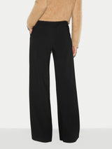 Modern Crepe Wide Leg Trouser | Black