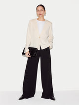 Modern Crepe Wide Leg Trouser | Black