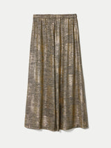 Shimmer Jersey Palazzo | Gold