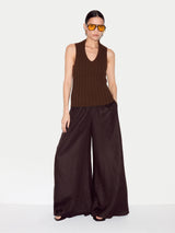 Cotton 90's Rib Tank | Brown