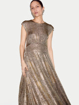 Shimmer Curved Seam Dress