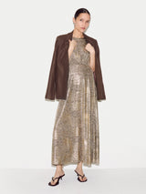 Shimmer Curved Seam Dress