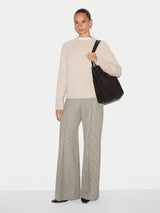 Shopper Suede Tote Bag | Chocolate