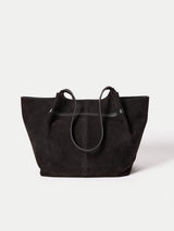 Shopper Suede Tote Bag | Chocolate