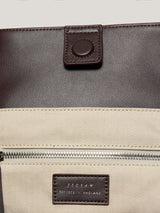 Shopper Suede Tote Bag | Oxblood