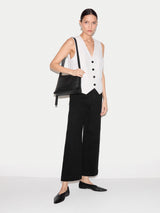 Bella Leather Cross Body Bag | Black
