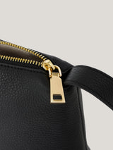 Bella Leather Cross Body Bag | Black