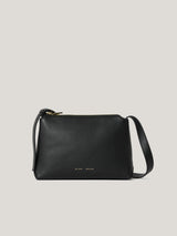 Bella Leather Cross Body Bag | Black
