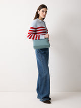 Bella Leather Cross Body Bag | Blue