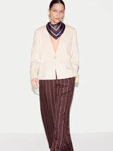 Minimalist Knit Jacket | Cream