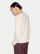 Minimalist Knit Jacket | Cream