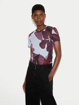 Iris Leaf T-shirt | Blue