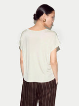 Luxe Slinky Jersey Top | Light Green