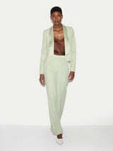 Shawl Lapel Tuxedo Jacket | Green