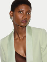 Shawl Lapel Tuxedo Jacket | Green