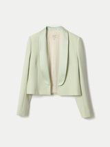 Shawl Lapel Tuxedo Jacket | Green
