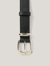 Leather Western Belt | Black