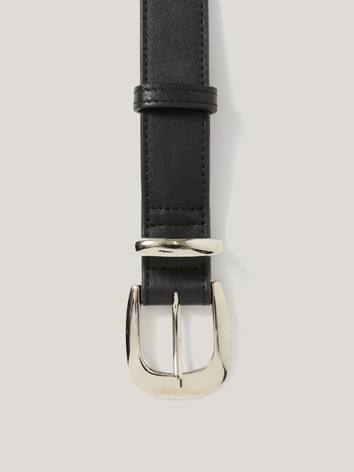 Leather Western Belt | Black